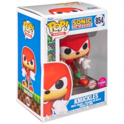 Funko Sonic The Hedgehog - Knuckles Flocked US Exclusive Pop! Vinyl Figure