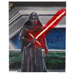 Hero Stash Artwork - Acyrlic Painting 8"x10" - 'Kylo Saber'