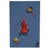 Hero Stash Artwork - Acyrlic Painting 4"x6" - 'Lego Deadpool'