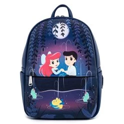 Loungefly The Little Mermaid (1989) - Gondola Scene 11” Faux Leather Mini Backpack New Arrivals