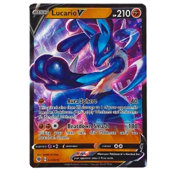 The Pokemon Company POKÉMON TCG - Lucario V Ultra Rare - 027/073 Rares & Uncommons