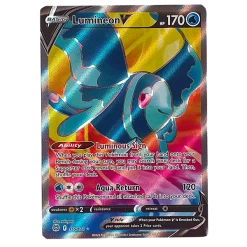 The Pokemon Company POKÉMON TCG - Lumineon Full Art Ultra Rare - 155/172 Rares & Uncommons