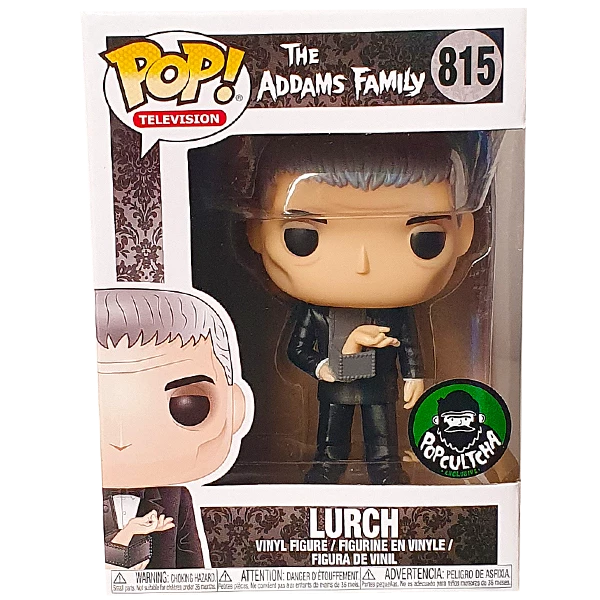 Funko Pop! Vinyl Figures The Addams Family - Lurch With Thing Exclusive Pop! Vinyl Figure 1 Funko Pop! Vinyl Figures The Addams Family - Lurch With Thing Exclusive Pop! Vinyl Figure