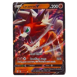 The Pokemon Company POKÉMON TCG - Lycanroc V Ultra Rare - 091/203 Rares & Uncommons