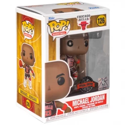 Funko New Arrivals NBA: Chicago Bulls - Michael Jordan (Black Pinstripe) US Exclusive Pop! Vinyl Figure