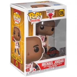 Funko NBA: Chicago Bulls - Michael Jordan (1995 Playoffs) US Exclusive Pop! Vinyl Figure New Arrivals
