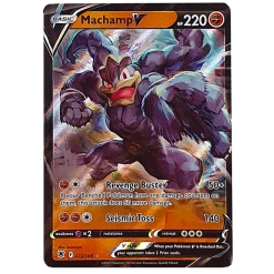 The Pokemon Company POKÉMON TCG - MaChamp V Ultra Rare - 072/189 Rares & Uncommons
