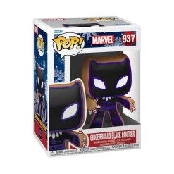 Funko New Arrivals Marvel Holiday - Gingerbread Black Panther Pop! Vinyl Figure