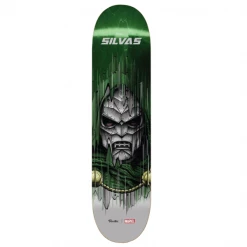Marvel - Paul Jackson X Doctor Doom Silvas 8.25” Primitive Skateboard Deck