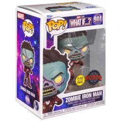 Funko New Arrivals Marvel: What If…? - Zombie Iron Man Glow US Exclusive Pop! Vinyl Figure