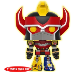 Funko Pop! Vinyl Figures Power Rangers - Megazord Glow 6" US Exclusive Pop! Vinyl Figure