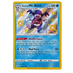 The Pokemon Company Rares & Uncommons POKÉMON TCG - Galarian Mr. Rime Shiny Rare - SV021/SV122