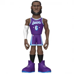 Funko New Arrivals NBA: Lakers - LeBron James City Edition Jersey 5” Gold Premium Vinyl Figure