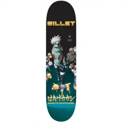 Naruto: Shippuden - Naruto X Kakashi Dog Squad Gillet 8.0” Primitive Skateboard Deck New Arrivals