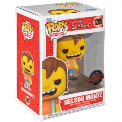 Funko The Simpsons - Nelson Muntz US Exclusive Pop! Vinyl Figure New Arrivals