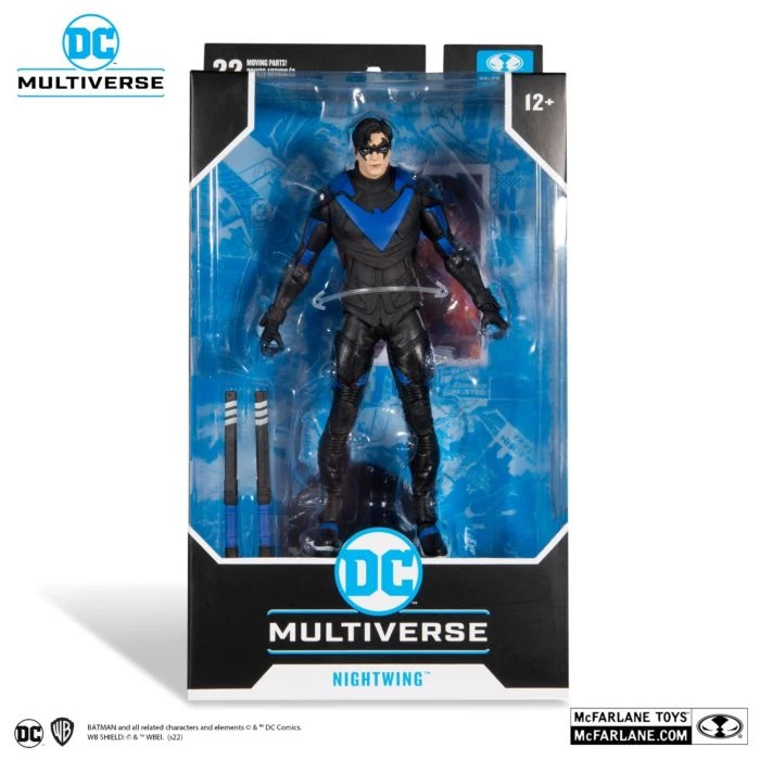 McFarlane Toys Gotham Knights - Nightwing DC Multiverse 7” Action Figure New Arrivals 6 McFarlane Toys Gotham Knights - Nightwing DC Multiverse 7” Action Figure New Arrivals