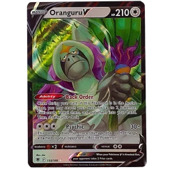 The Pokemon Company Rares & Uncommons POKÉMON TCG - Oranguru V Ultra Rare - 133/189