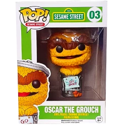 Funko Pop! Vinyl Figures Sesame Street - Oscar The Grouch (Orange) Pop! Vinyl Figure