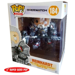Funko Overwatch - Reinhardt Unmasked US Exclusive 6" Pop! Vinyl Figure Pop! Vinyl Figures