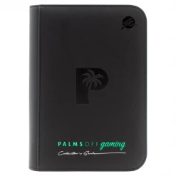 Ultra Pro Palms Off Gaming - 4 Pocket Zip Trading Card Binder - 1st Edition