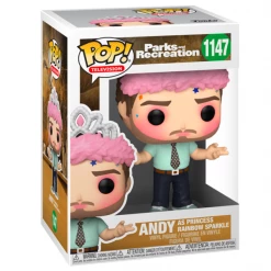 Funko Parks And Recreation - Andy As Princess Rainbow Sparkle Pop! Vinyl Figure