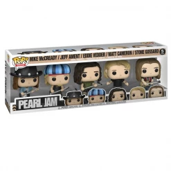 Funko New Arrivals Pearl Jam - Mike McCready, Jeff Ament, Eddie Vedder, Matt Cameron & Stone Gossard Pop! Vinyl Figure 5-Pack