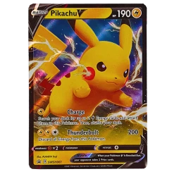 The Pokemon Company POKÉMON TCG - Pikachu V Promo - SWSH061 Rares & Uncommons