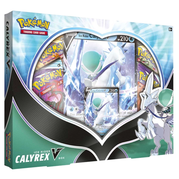 The Pokemon Company New Arrivals POKÉMON TCG - Ice Rider Calyrex V Box 1 The Pokemon Company New Arrivals POKÉMON TCG - Ice Rider Calyrex V Box