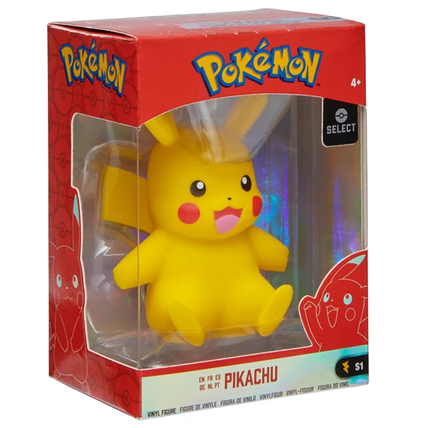 Wicked Cool Toys New Arrivals Pokemon - Pikachu 4" Vinyl Figure 3 Wicked Cool Toys New Arrivals Pokemon - Pikachu 4" Vinyl Figure