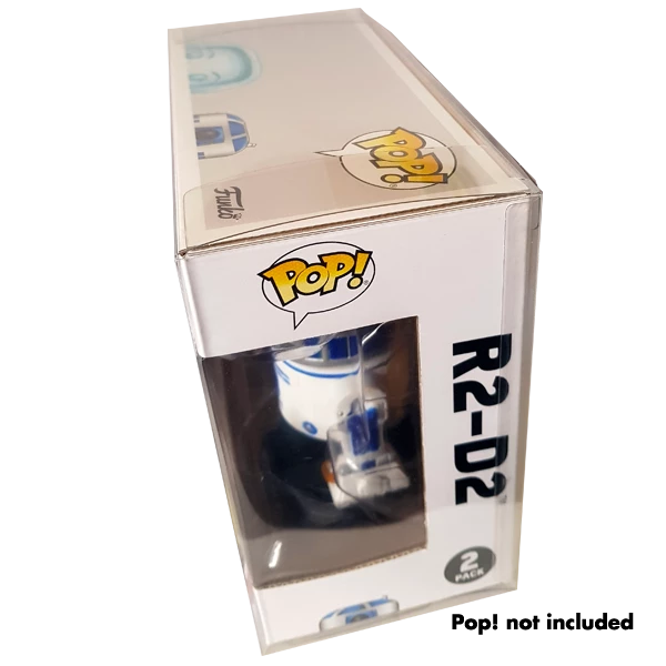 Generic Pop! Protector - 2-Pack Plastic Protector 0.45mm Pop! Vinyl Figures 2 Generic Pop! Protector - 2-Pack Plastic Protector 0.45mm Pop! Vinyl Figures