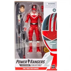 Cheap Hero Stash Store 4 Hasbro Power Rangers - Time Force Red Ranger Lightning Collection 6” Action Figure