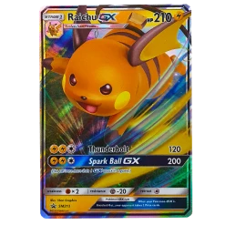 The Pokemon Company POKÉMON TCG - Raichu GX Promo - SM213 Rares & Uncommons