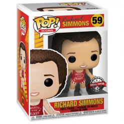Funko Icons - Richard Simmons (Red) US Exclusive Pop! Vinyl Figure