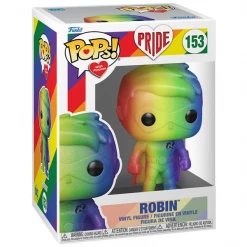 Funko DC Super Heroes - Robin Rainbow Pride Pop! Vinyl Figure New Arrivals