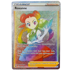 The Pokemon Company POKÉMON TCG - Roxanne Hyper Rare - 206/189 Rares & Uncommons
