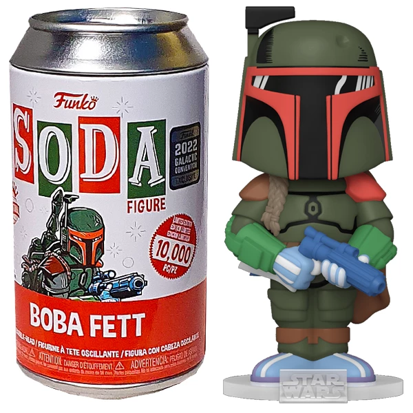 Funko Star Wars - Boba Fett (Comic) SWC 2022 Exclusive SODA Figure 1 Funko Star Wars - Boba Fett (Comic) SWC 2022 Exclusive SODA Figure
