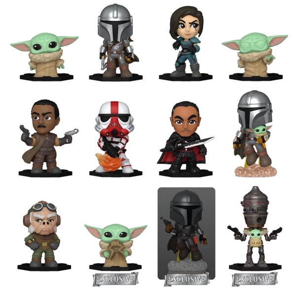 Funko Star Wars The Mandalorian - Mystery Minis Specialty Series Exclusive - Blind Box 1 Funko Star Wars The Mandalorian - Mystery Minis Specialty Series Exclusive - Blind Box