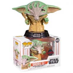 Funko Star Wars The Mandalorian - Grogu With Chowder Squid US Exclusive Pop! Vinyl Figure