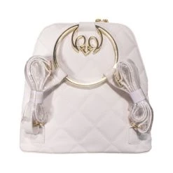 Loungefly Star Wars - White With Gold Rebel Hardware 11” Faux Leather Mini Backpack New Arrivals