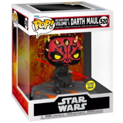 Funko Star Wars: Red Saber Series Volume 1 - Darth Maul Glow US Exclusive Pop! Deluxe Vinyl Figure New Arrivals