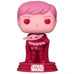 Funko New Arrivals Star Wars - Luke Skywalker With Grogu Valentine's Day Pop! Vinyl Figure