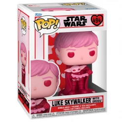 Funko New Arrivals Star Wars - Luke Skywalker With Grogu Valentine's Day Pop! Vinyl Figure