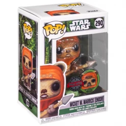 Funko New Arrivals Star Wars Across The Galaxy – Wicket W. Warrick (Endor) US Exclusive Pop! Vinyl Figure With Enamel Pin