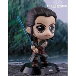 Hot Toys Star Wars The Last Jedi - Luke Skywalker & Rey Cosbaby Set On Sale