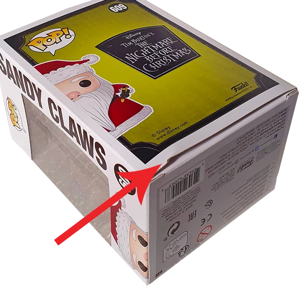 Funko Disney - Sandy Claws Hot Topic Exclusive Pop! Vinyl Figure 2 Funko Disney - Sandy Claws Hot Topic Exclusive Pop! Vinyl Figure