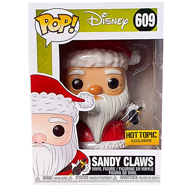 Funko Disney - Sandy Claws Hot Topic Exclusive Pop! Vinyl Figure 1 Funko Disney - Sandy Claws Hot Topic Exclusive Pop! Vinyl Figure
