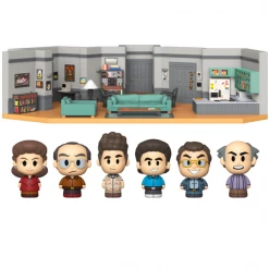 Funko New Arrivals Seinfeld - Jerry’s Apartment Diorama Mini Moments Vinyl Bundle
