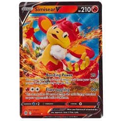 The Pokemon Company POKÉMON TCG - Simisear V Ultra Rare - 027/172