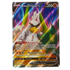 The Pokemon Company Rares & Uncommons POKÉMON TCG - Galarian Sirfetch'd V Full Art Ultra Rare - 174/185