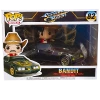 Funko Smokey And The Bandit - Bo “Bandit” Darville With Trans Am Pop! Rides Vinyl Figure Pop! Vinyl Figures